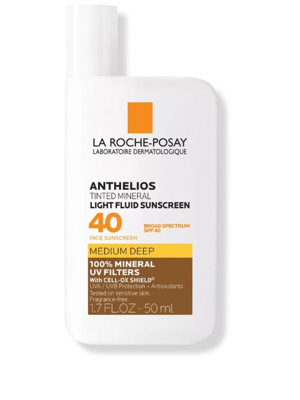 LA ROCHE-POSAY Tinted Mineral Light Sunscreen SPF 40 - Med (read description)